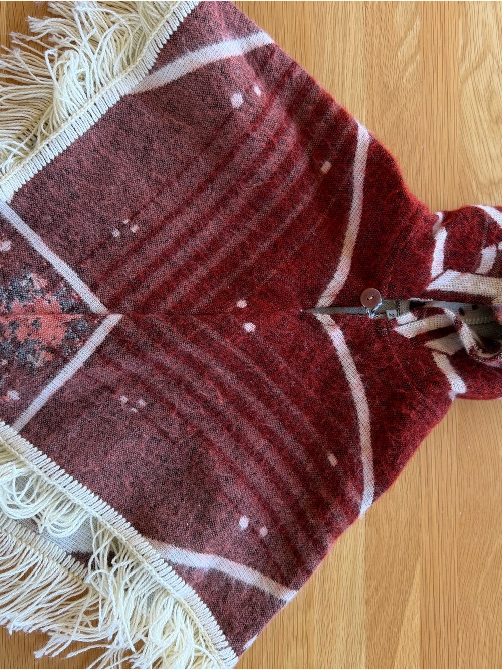 Fringe Poncho from Baja - toddler size 2
